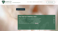 Desktop Screenshot of maycopest.com